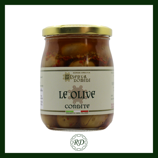 Le Olive Condite di Riserva Domini - 480gr