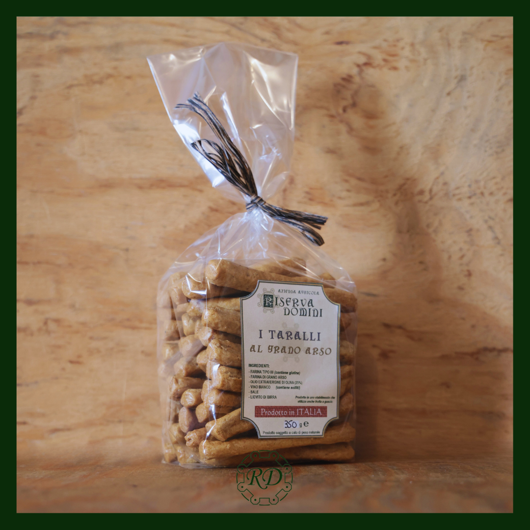 I Taralli di Grano Arso di Riserva Domini - 400 gr
