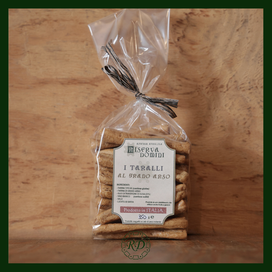 I Taralli di Grano Arso di Riserva Domini - 400 gr